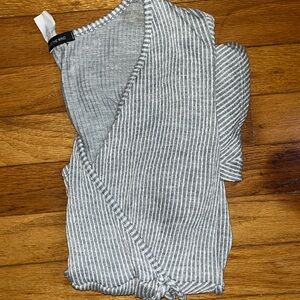 Short sleeve striped top